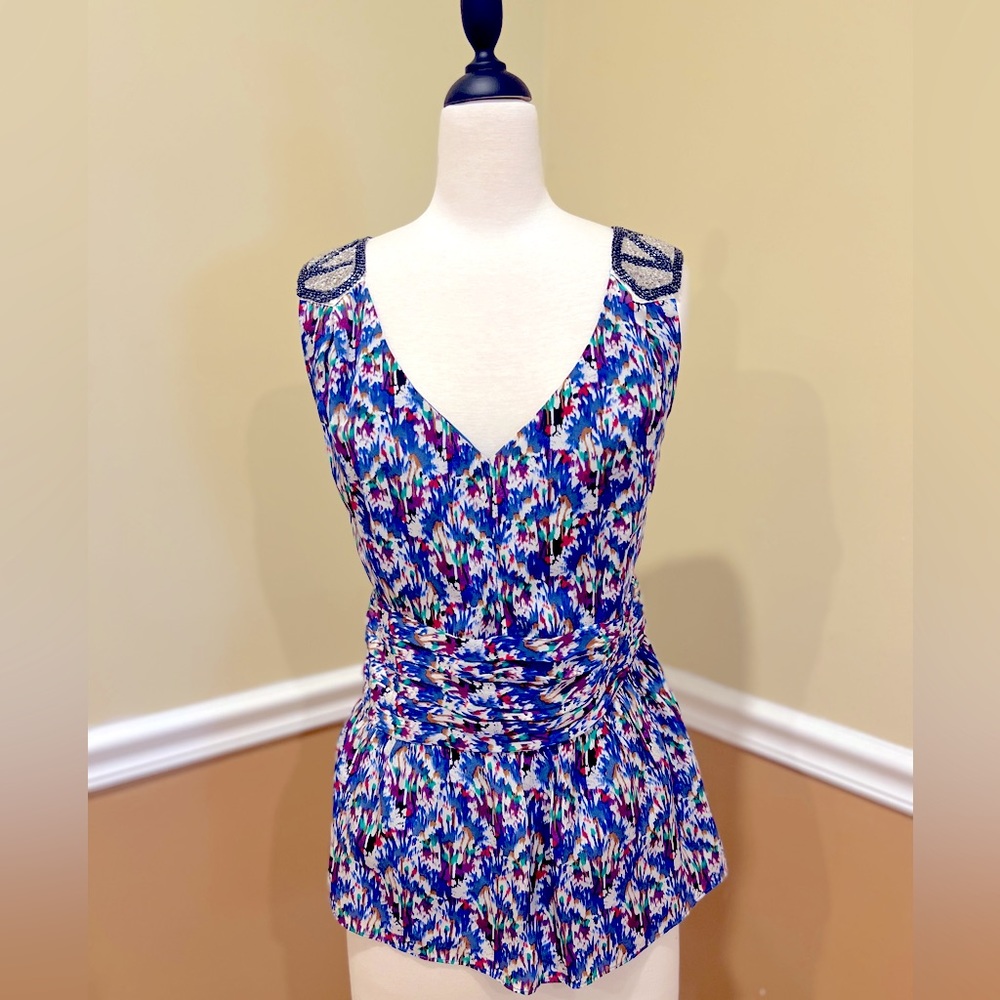 Edme & Esyllte Anthropologie Silk Blouse